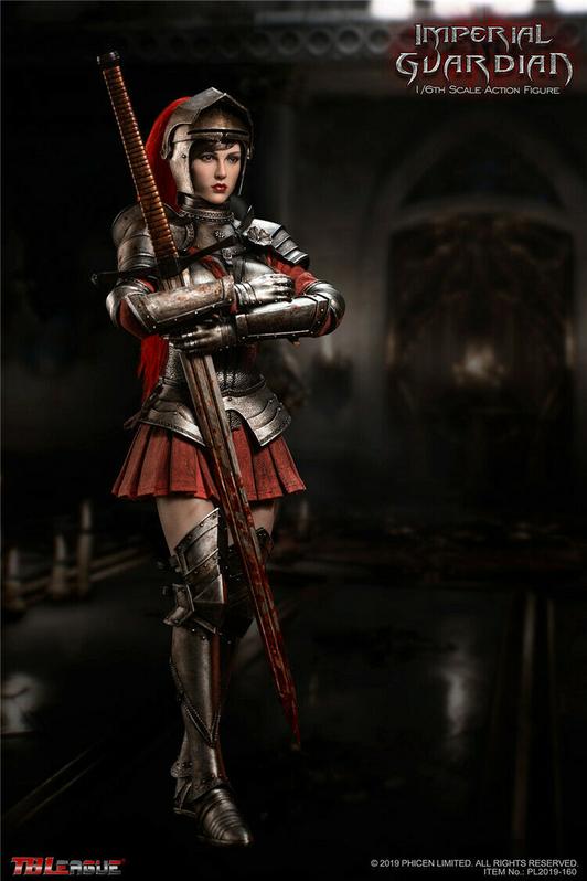 Load image into Gallery viewer, Imperial Guardian - Female Helmet w/Red Galea

