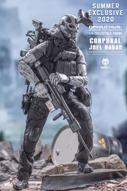 Cpl. Joel Hagan White Ver. - Revolver w/Drop Leg Holster & Belt Set