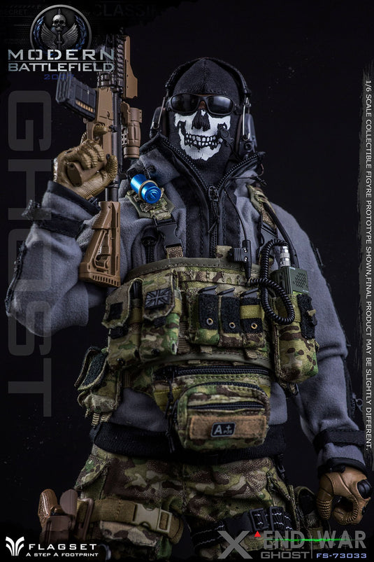 End War X Ghost - Male Base Body w/Head Sculpt