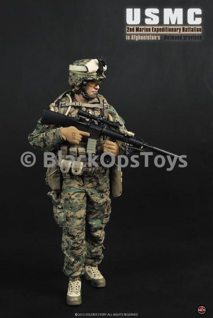 USMC 2nd Expeditionary Battalion - Male Head Sculpt