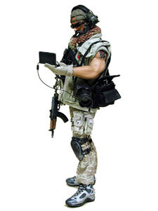 Load image into Gallery viewer, DEVGRU NWD Group - 3C Desert Dual Cell Drop Leg Pouch
