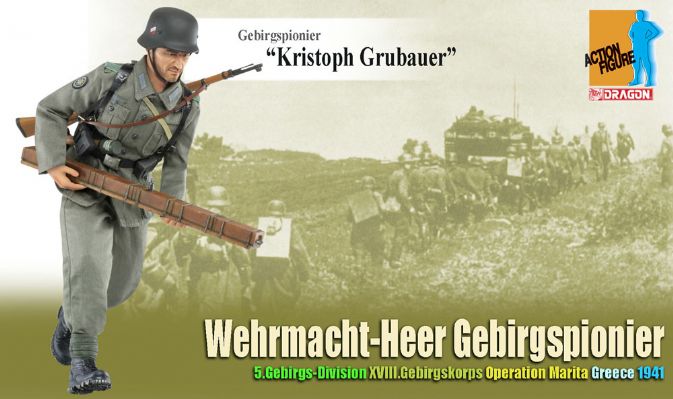 Load image into Gallery viewer, WWII - Gebirgspionier - Gestrckte Ladung w/Barbed Wire Set
