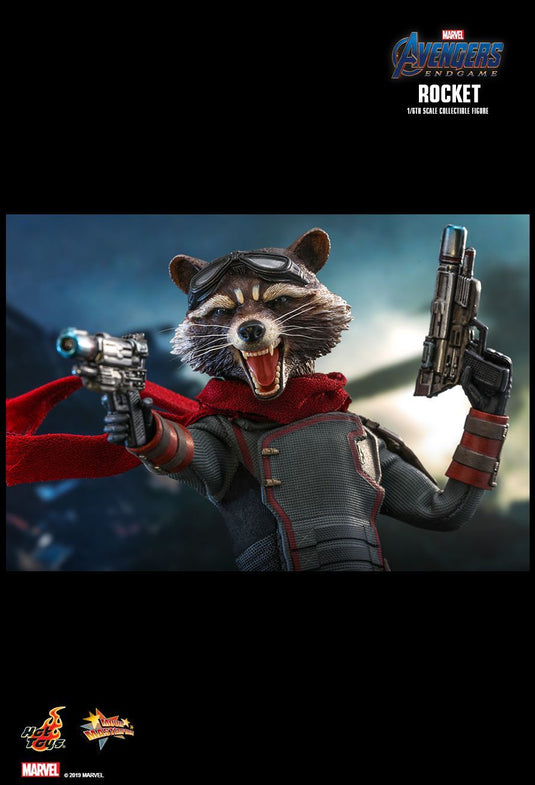 Avengers: Endgame - Rocket Raccoon & Iron Patriot Combo - MINT IN BOX