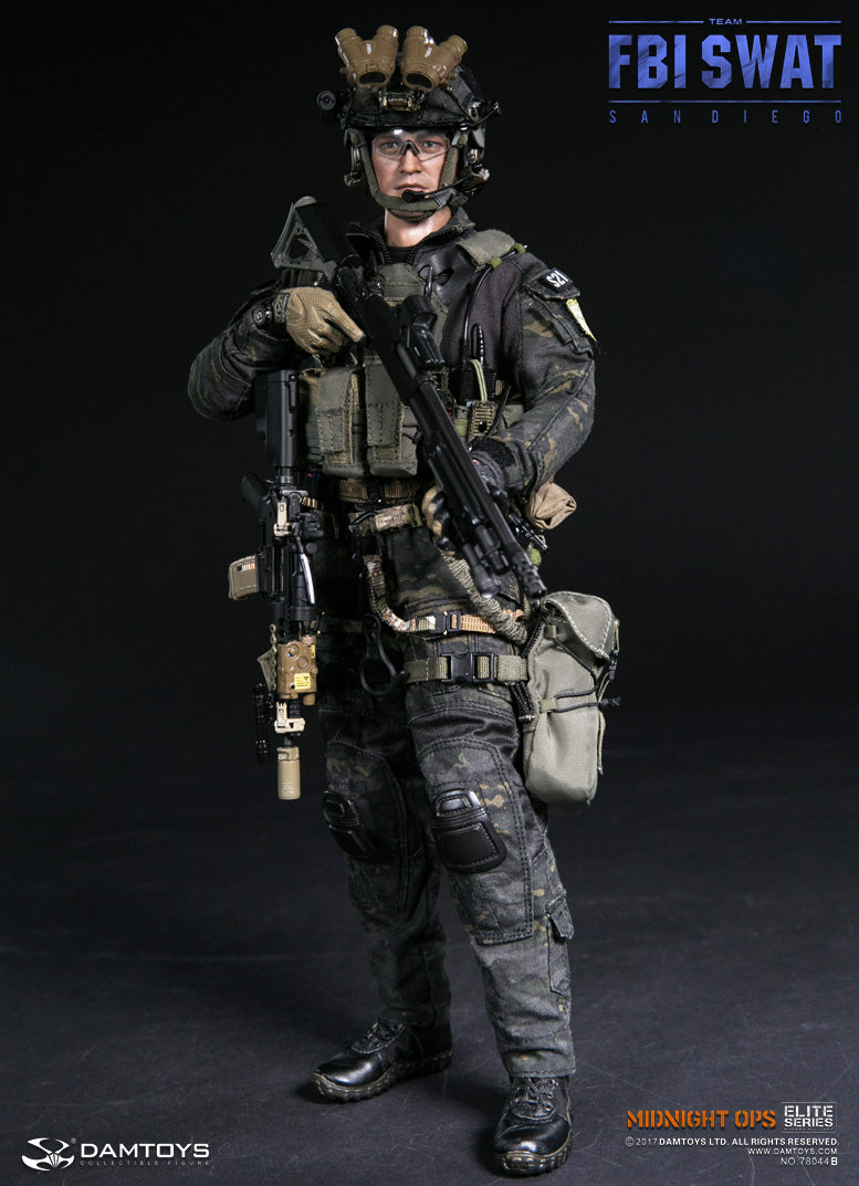 Load image into Gallery viewer, San Diego SWAT - Team B - Midnight Ops - MINT IN BOX
