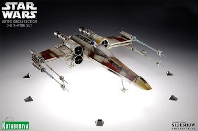 Load image into Gallery viewer, 1/35 - Star Wars - X-Wing 3D Cross Section Set - MINT IN BOX
