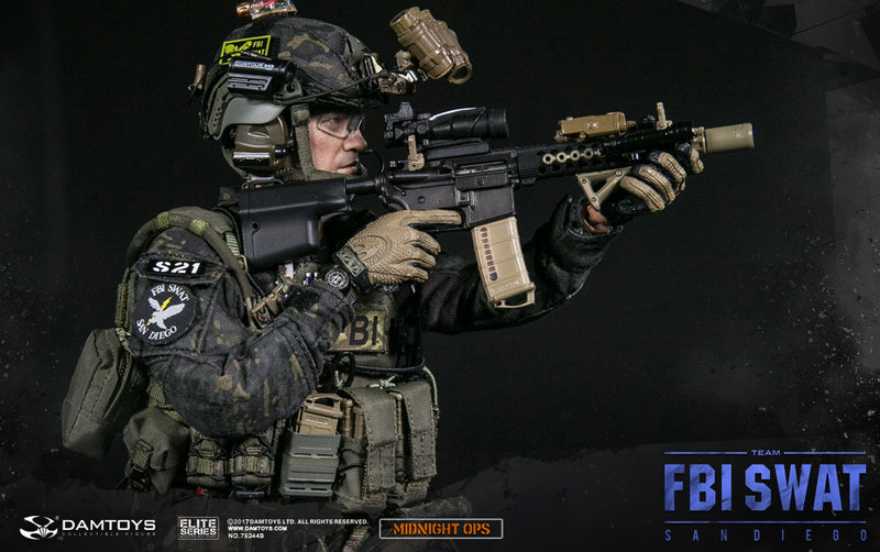 Load image into Gallery viewer, San Diego SWAT - Team B - Midnight Ops - MINT IN BOX
