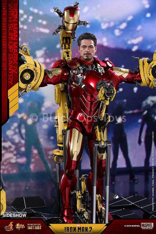 Iron Man Mark IV w/Suit-up Gantry - MINT IN BOX