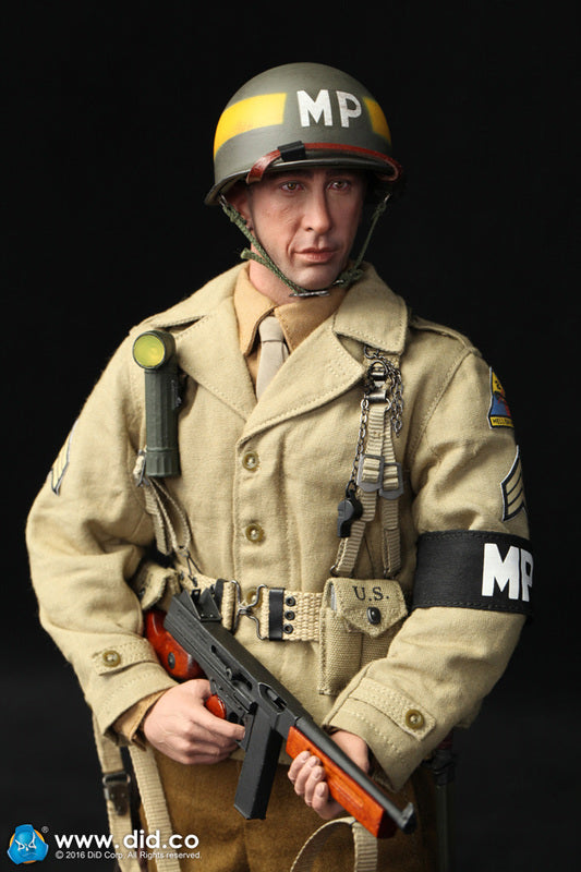 Load image into Gallery viewer, WWII - 2nd Armored Division MP - Tan Combat Jacket
