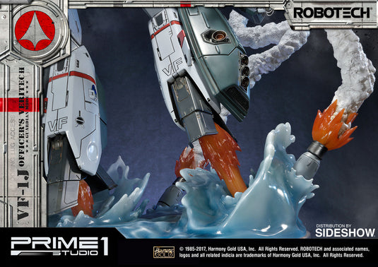 Other Scale - VF-1J Officers Veritech GM Statue - MINT IN BOX