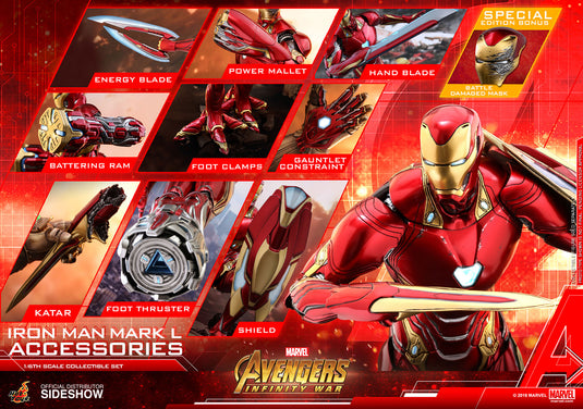 Diecast Iron Man Mark L w/Special Edition Accessory Set - MINT IN BOX
