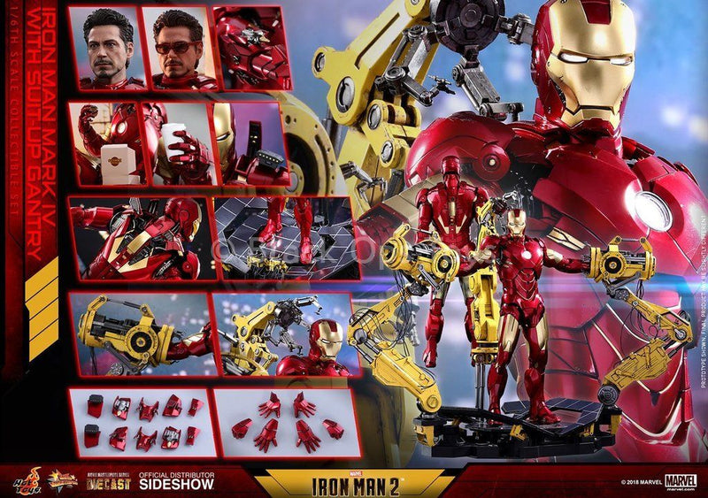 Load image into Gallery viewer, Iron Man Mark IV w/Suit-up Gantry - MINT IN BOX
