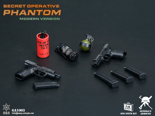 Secret Operative Phantom - Combo Pack - MINT IN BOX