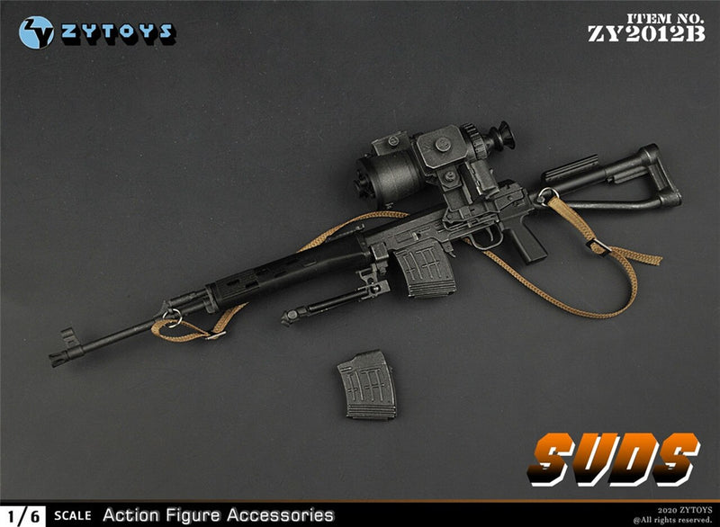 Load image into Gallery viewer, Dragunov SVDS Sniper Rifle w/Thermal Rifle Scope - MINT IN BOX
