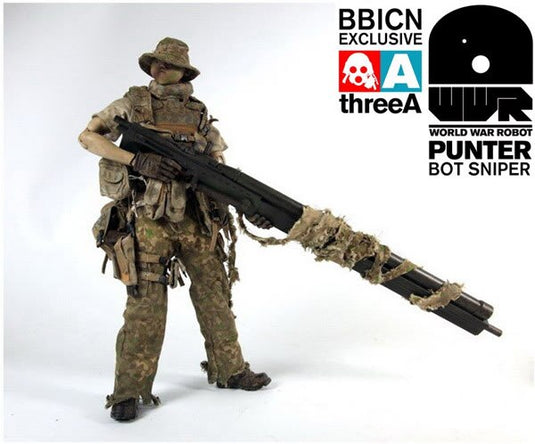 World War Robot - Sniper - Punter - Weathered AUSCAM Boonie Hat