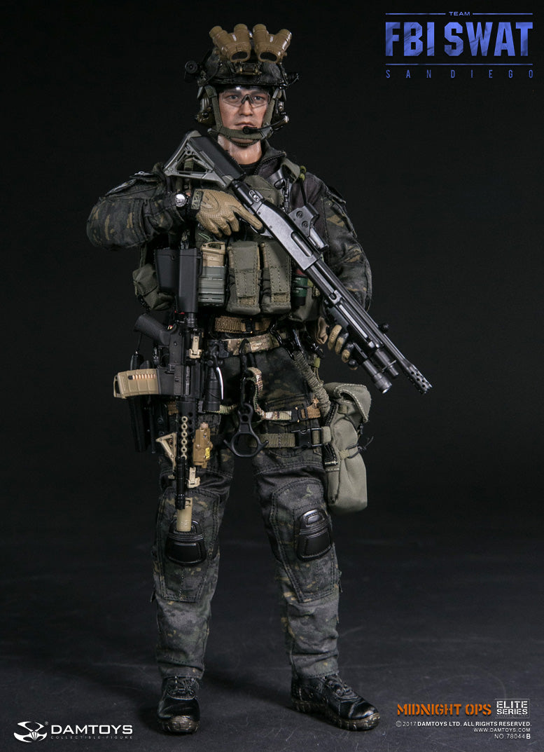 Load image into Gallery viewer, San Diego SWAT - Team B - Midnight Ops - MINT IN BOX

