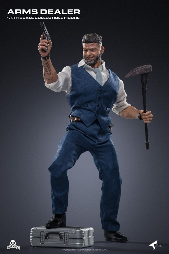 Load image into Gallery viewer, Arms Dealer - Blue Vest w/Pants
