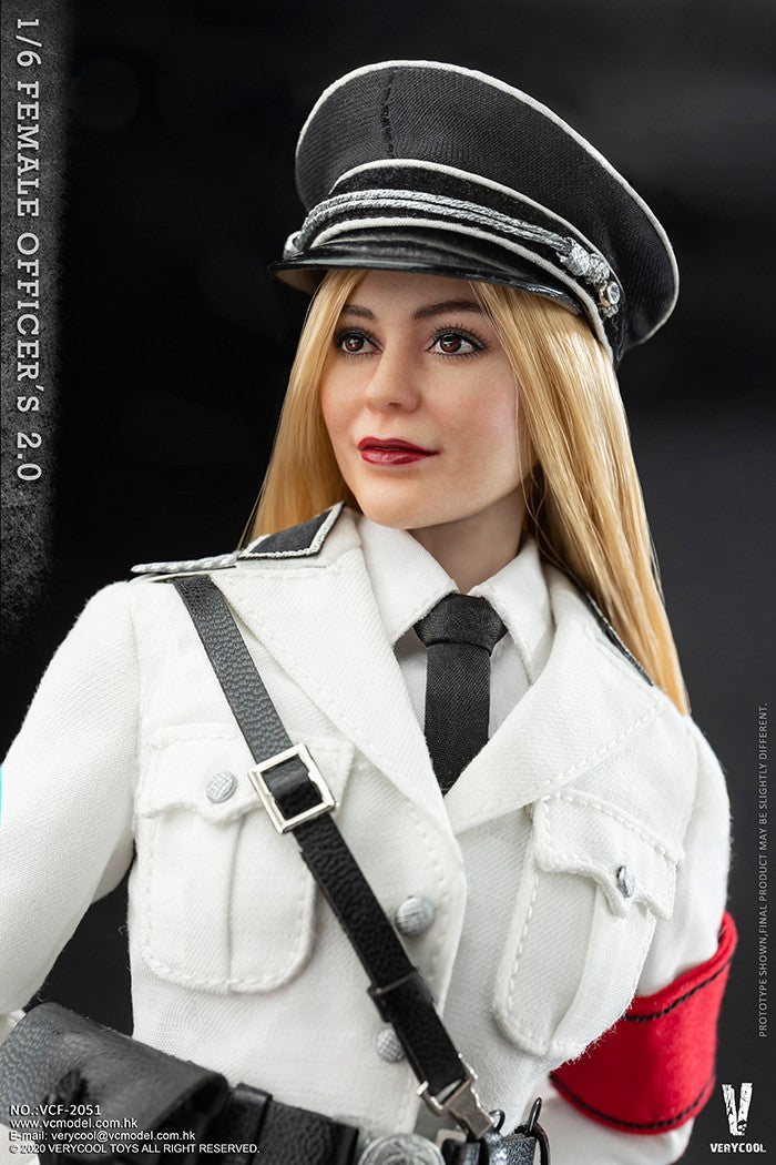 Load image into Gallery viewer, WWII - Female German SS Officer - Female Head Sculpt
