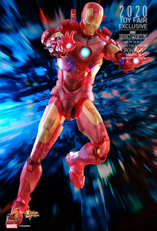 Iron Man 2 - Iron Man Mark IV Holographic Version - MINT IN BOX