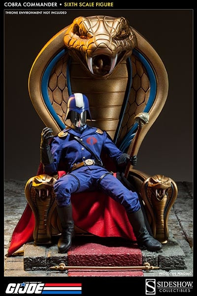 GI JOE - Cobra Commander - Exclusive Edition  - MINT IN BOX