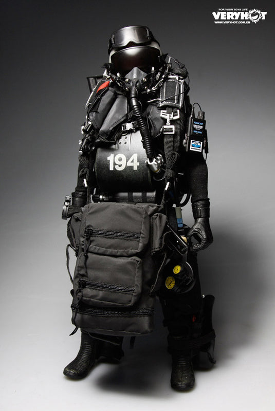 Navy Seal HALO UDT Jumper - Black Diving Fins (x2)