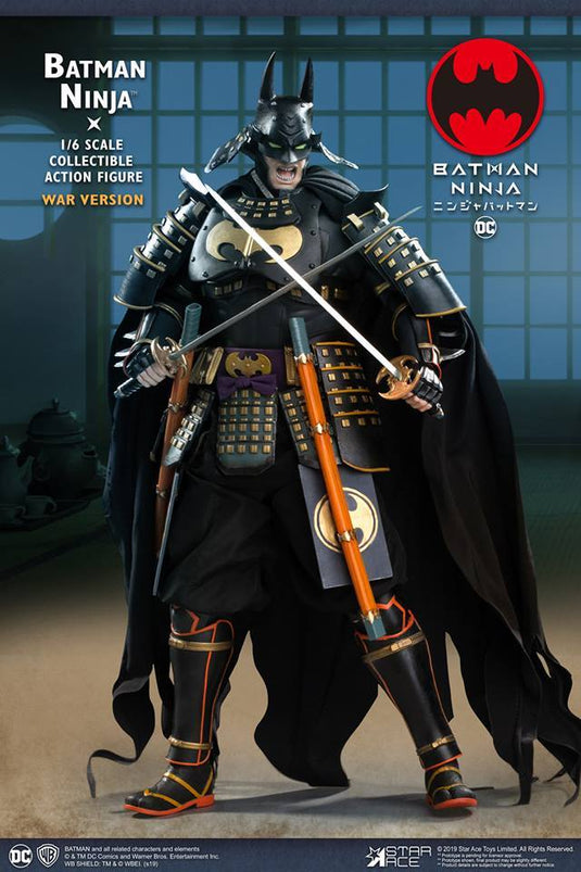 Batman Ninja - Purple & Gold Colored Belt w/Faulds