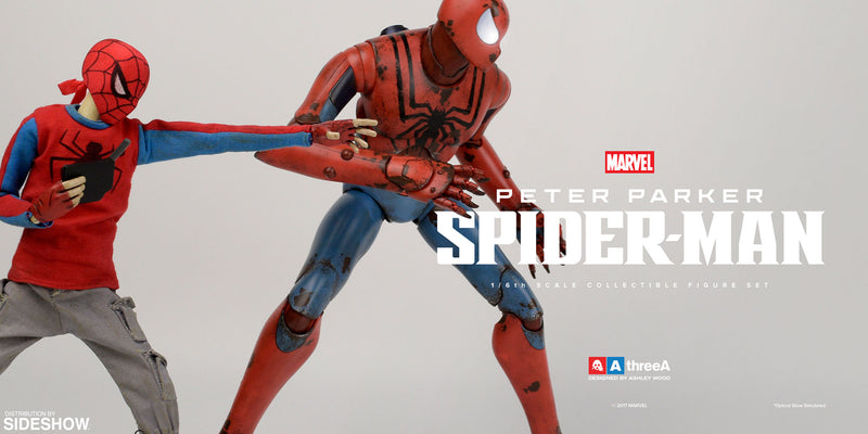 Load image into Gallery viewer, Peter Parker &amp; Spider-Bot - MINT IN BOX

