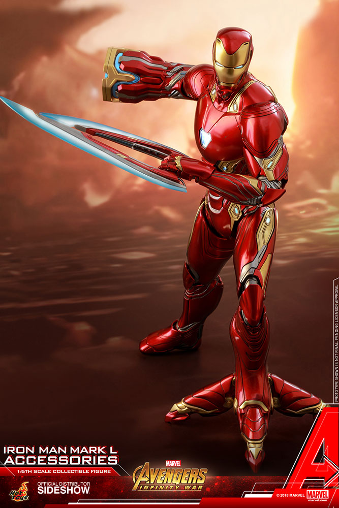 Load image into Gallery viewer, Diecast Iron Man Mark L w/Special Edition Accessory Set - MINT IN BOX

