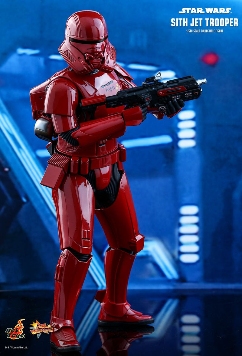 Load image into Gallery viewer, Star Wars - Sith Jet Trooper - Red Bicep Armor
