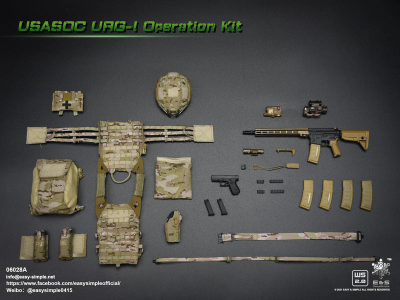 Load image into Gallery viewer, USASOC URG-1 - Tan Keymod Foregrip
