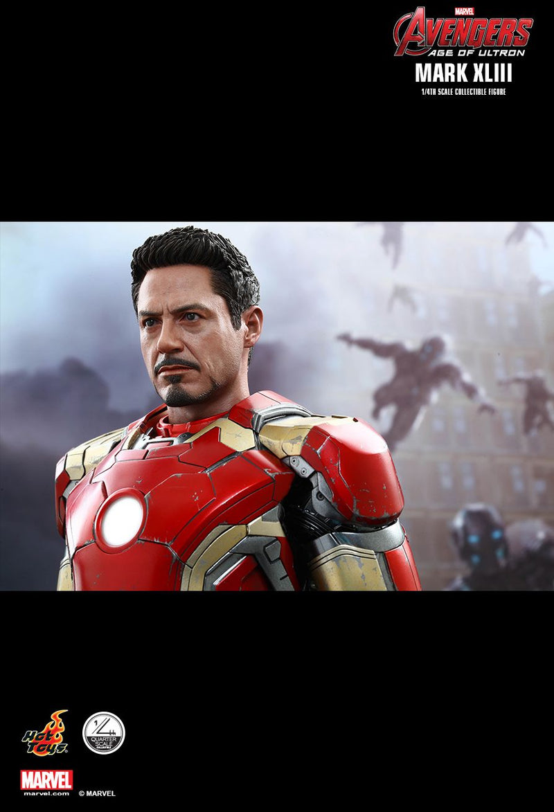 Load image into Gallery viewer, 1/4 - Avengers Age Of Ultron - Iron Man Mark XLIII - MIOB (Read Desc)
