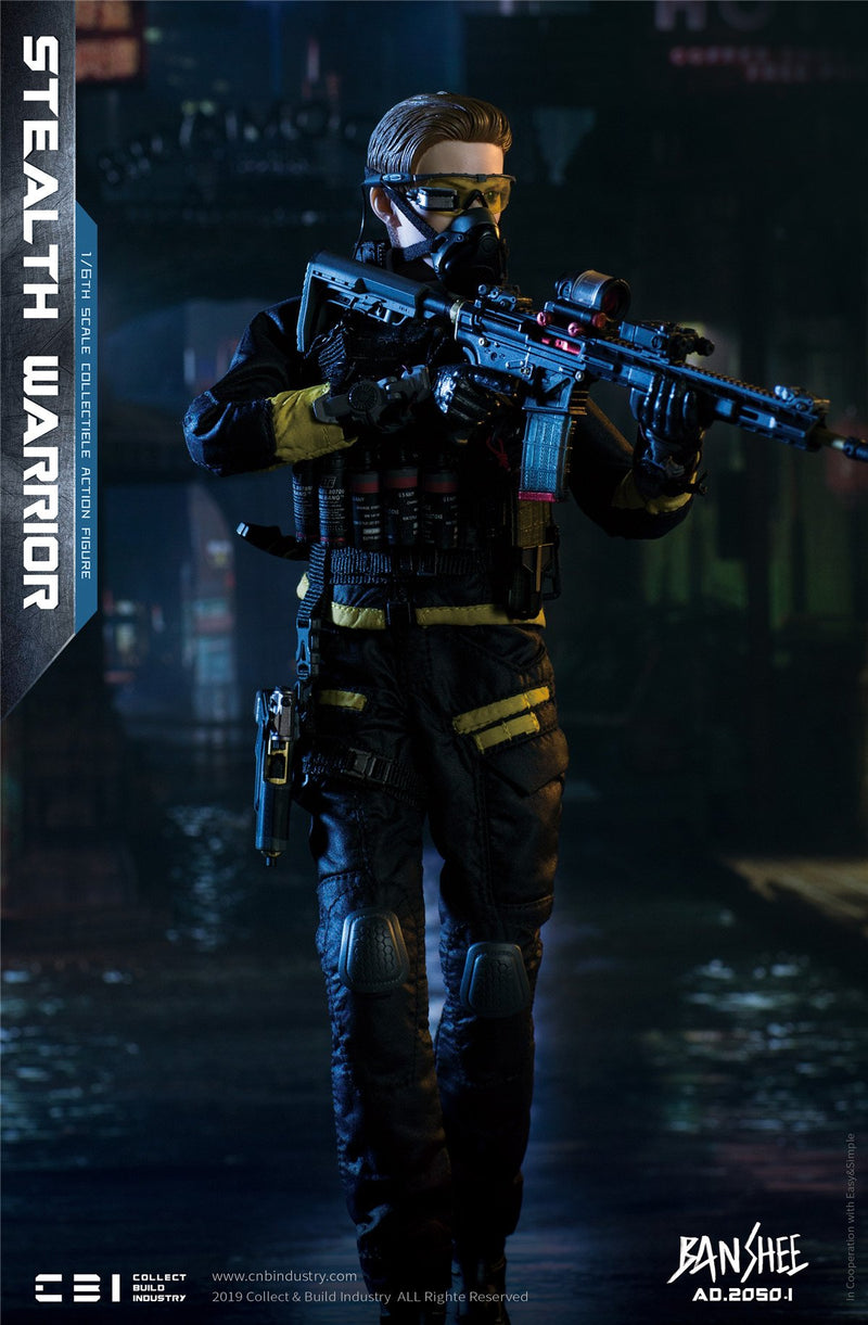 Load image into Gallery viewer, Banshee Stealth Warrior Dark Version - AR-15 Rifle w/Attachments

