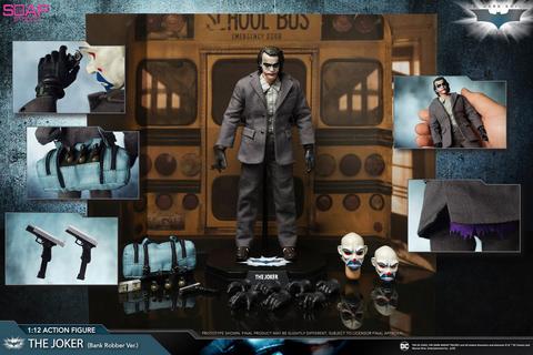 1/12 - The Joker Bank Robber - Male Base Body w/Head Sculpt