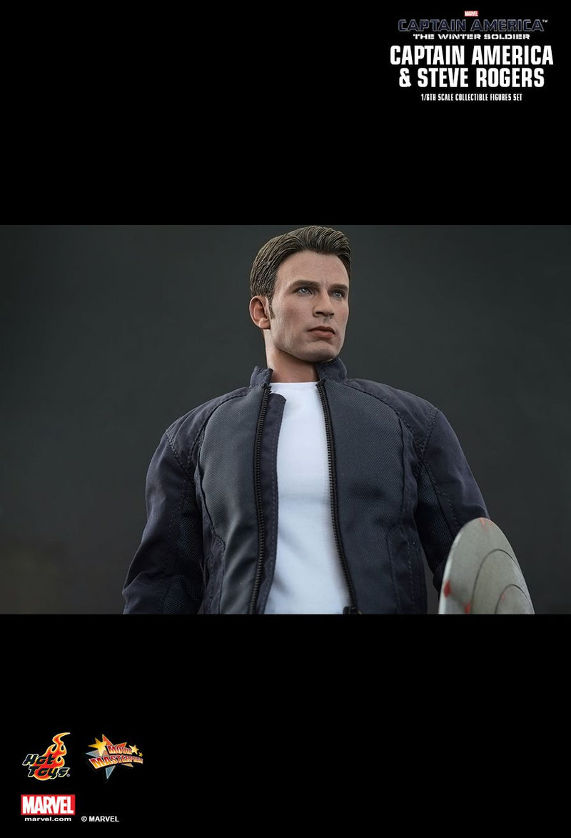 Load image into Gallery viewer, Captain America: TWS - Steve Rogers &amp; Cap 2-Pack - MINT IN BOX
