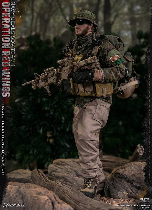 Operation Red Wings Radio Operator - AN PSC-5 UHF Terminal Radio Set