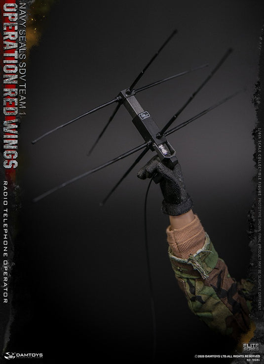 Operation Red Wings Radio Operator - AN PSC-5 UHF Terminal Radio Set