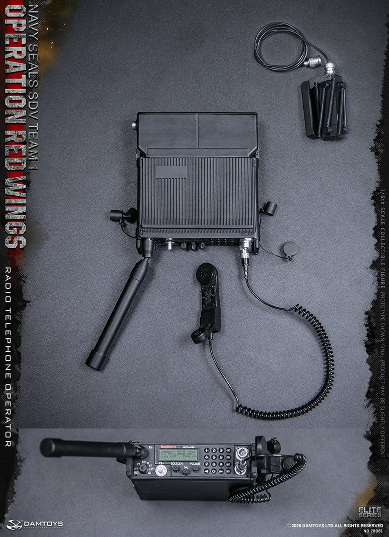 Load image into Gallery viewer, Operation Red Wings Radio Operator - AN PSC-5 UHF Terminal Radio Set

