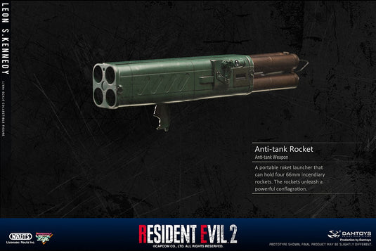 Resident Evil 2 - Leon Kennedy - Anti-Tank Rocket Launcher w/Sling