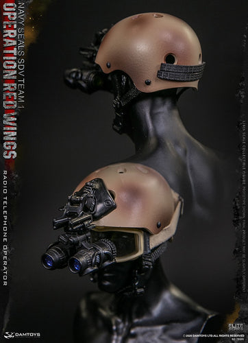 Operation Red Wings Radio Operator - Tan Helmet w/NVG & Goggles