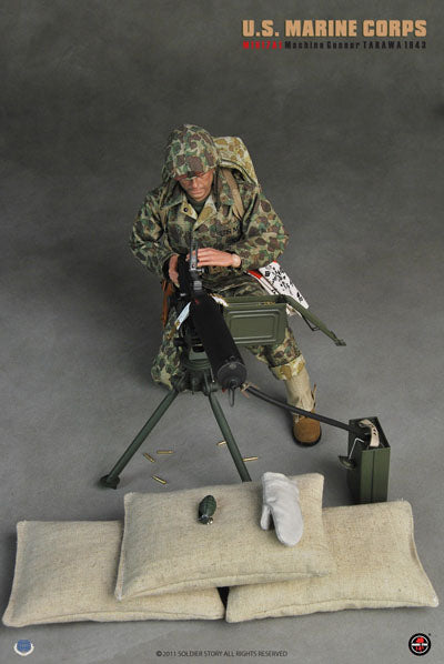 Load image into Gallery viewer, WWII - US Marines M1917A1 Machine Gunner Tarawa 1943 - MINT IN BOX
