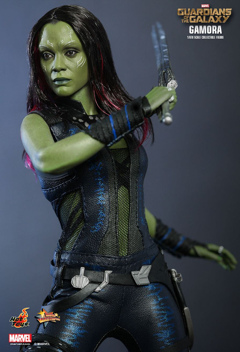Load image into Gallery viewer, GOTG - Gamora - Black High Heel Boots (Peg Type)
