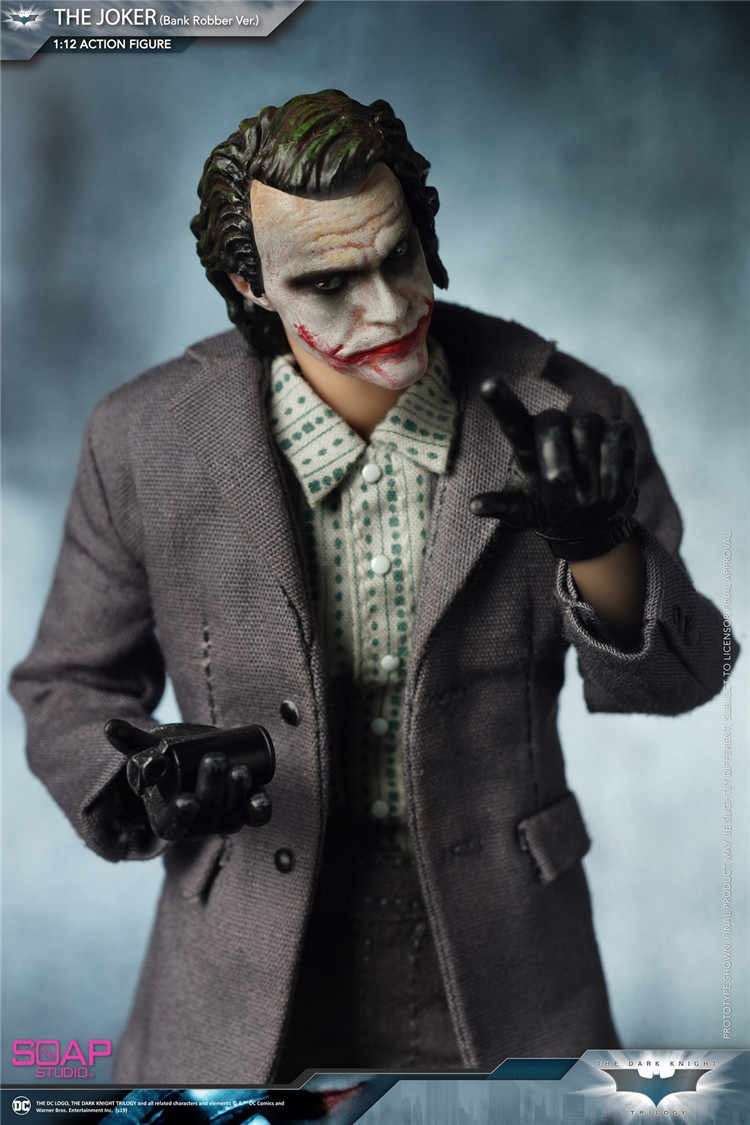 Load image into Gallery viewer, 1/12 - The Joker Bank Robber - Male Head Sculpt
