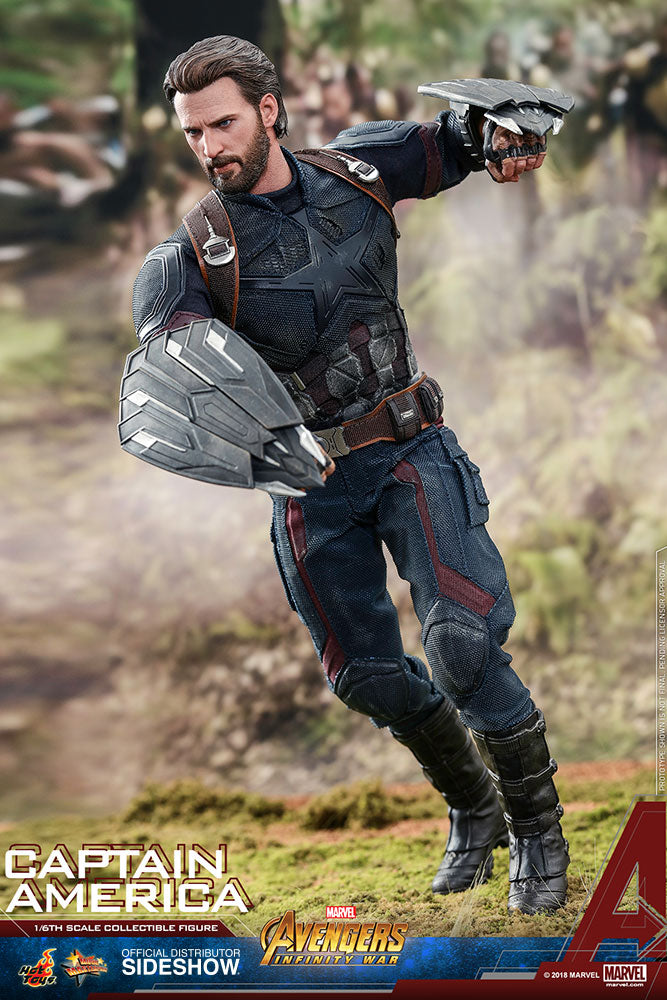 Load image into Gallery viewer, Captain America - Head Sculpt in Chris Evans Likeness
