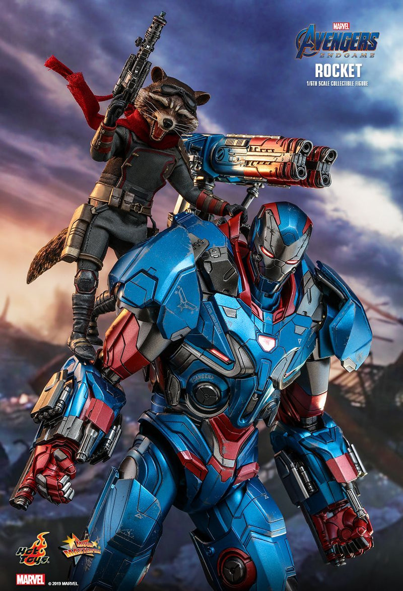 Load image into Gallery viewer, Avengers: Endgame - Rocket Raccoon &amp; Iron Patriot Combo - MINT IN BOX
