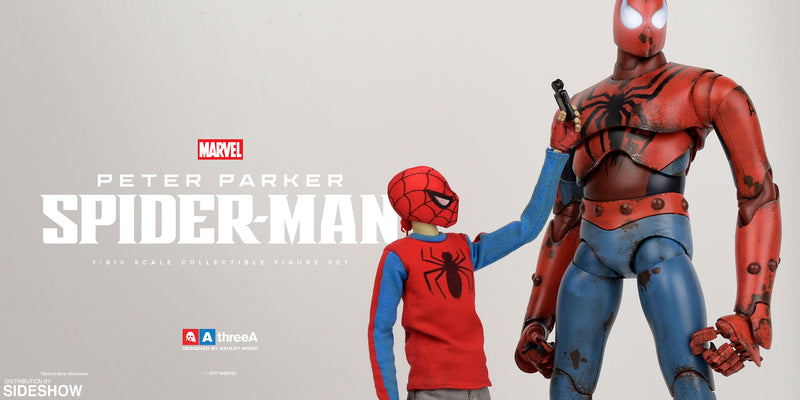 Load image into Gallery viewer, Peter Parker &amp; Spider-Bot - MINT IN BOX
