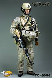 Load image into Gallery viewer, Navy Seal Rifleman - Tan Helmet w/NVG Set
