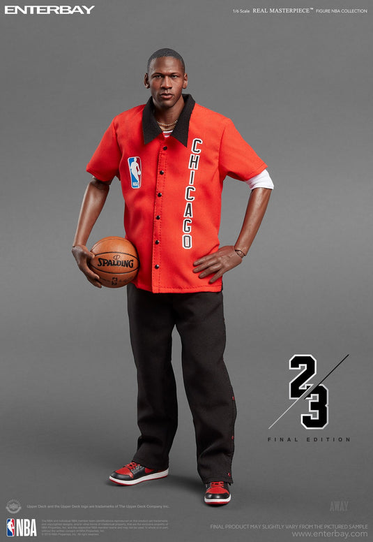 Michael Jordan - Chicago Bulls Red Jersey & Shorts (Type 1)