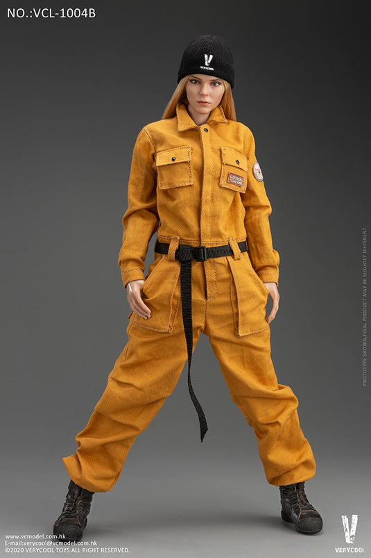Female Work Wear - Black Jump Suit