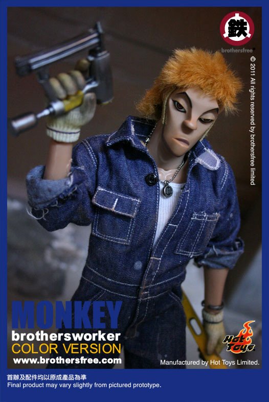 Load image into Gallery viewer, Brothersworker - Monkey - Color Version - MINT IN BOX
