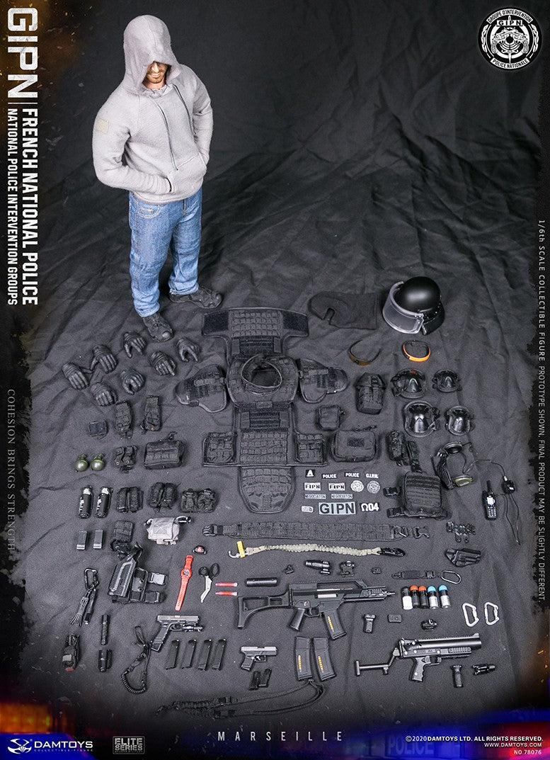 Load image into Gallery viewer, French GIPN Police - Battle Belt Set
