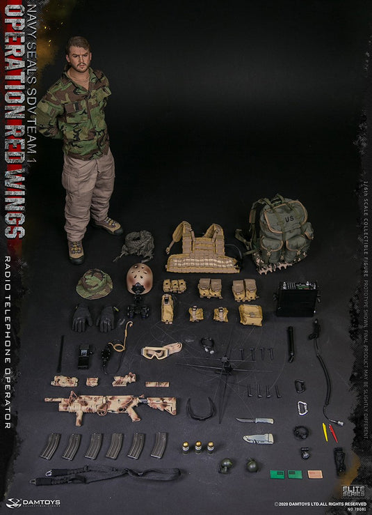 Operation Red Wings Radio Operator - AN PSC-5 UHF Terminal Radio Set